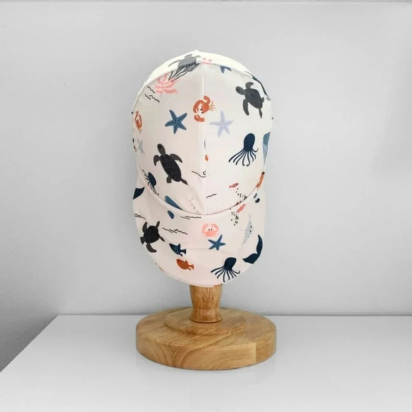 NWT Cute Boys One-Piece Swimsuit Short Sleeve Swimwear Summer Under the Sea 1-2Y - Picture 5 of 6